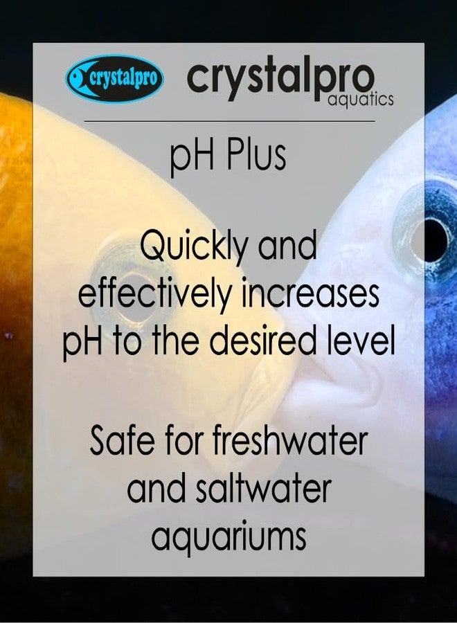 crystalpro pH Plus 4.22 Oz Aquarium pH Adjuster - Raise pH Safely - for Reef Marine and Freshwater Aquariums - Image 3